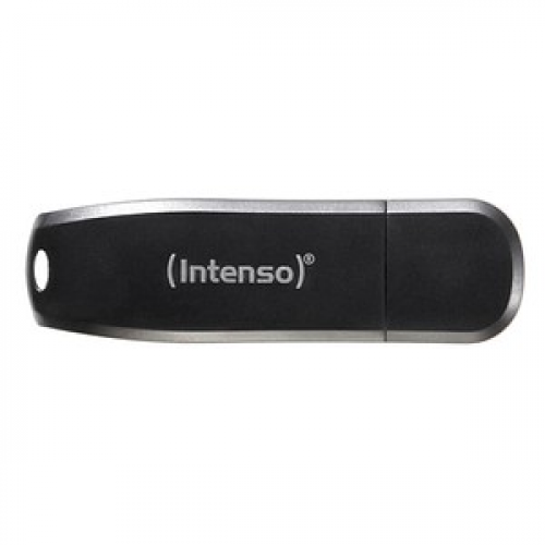 Intenso USB-Stick Speed Line schwarz, silber 64 GB