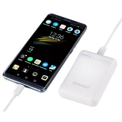 Intenso XS10000 Powerbank 10.000 mAh weiß