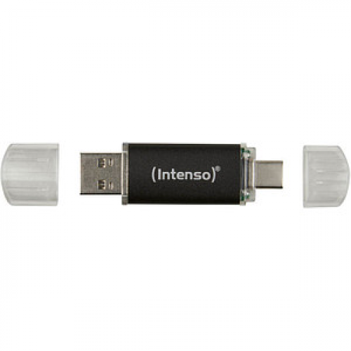 Intenso USB-Stick Twist Line anthrazit 128 GB