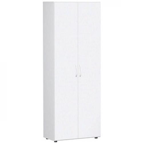 geramöbel Aktenschrank Flex, S-386002-WW weiß 5 Fachböden 80,0 x 42,0 x 216,0 cm