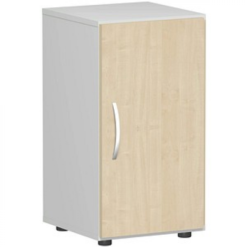 geramöbel Aktenschrank Flex, S-342100-AL lichtgrau, ahorn 1 Fachboden 40,0 x 42,0 x 75,2 cm