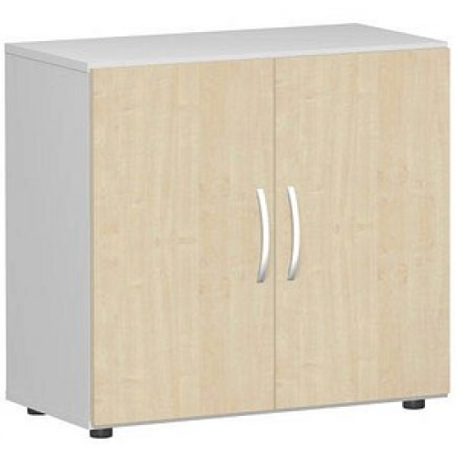 geramöbel Aktenschrank Flex, S-382100-AL lichtgrau, ahorn 1 Fachboden 80,0 x 42,0 x 75,2 cm