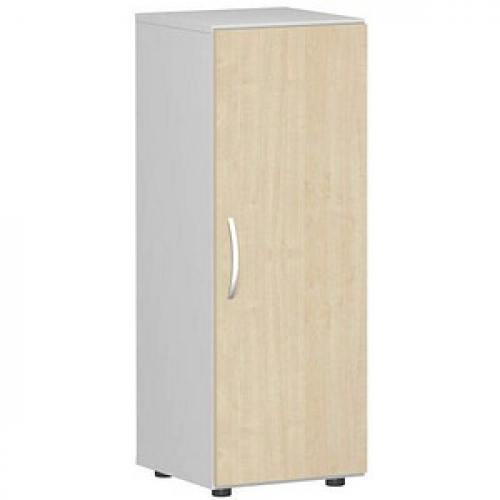 geramöbel Aktenschrank Flex, S-343102-AL lichtgrau, ahorn 2 Fachböden 40,0 x 42,0 x 110,4 cm