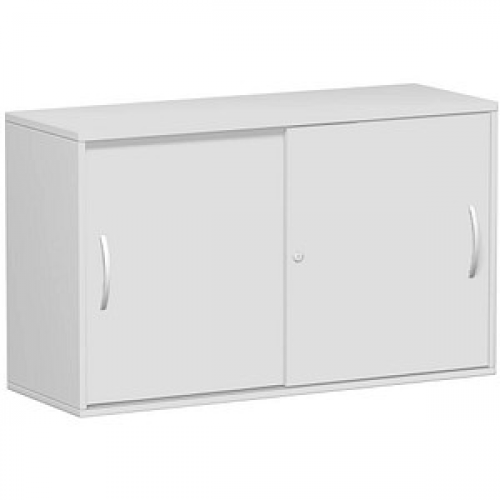 geramöbel Schiebetürenschrank Flex, S-312153-LL lichtgrau 1 Fachboden 120,0 x 42,5 x 72,0 cm