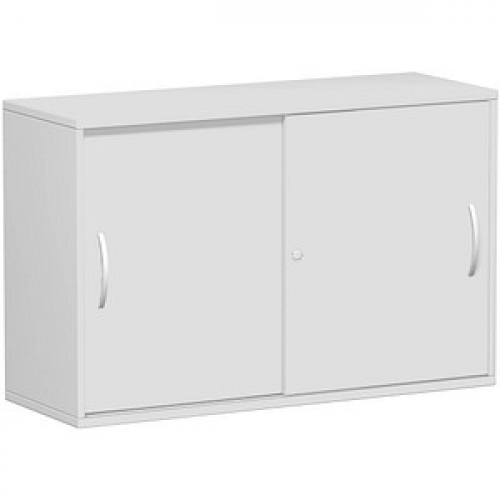 geramöbel Schiebetürenschrank Flex, S-312253-LL lichtgrau 1 Fachboden 120,0 x 42,5 x 79,8 cm