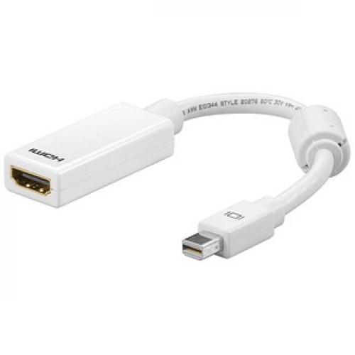 goobay Mini-DisplayPort auf HDMI  DisplayPort 1.2/High Speed HDMI Adapter