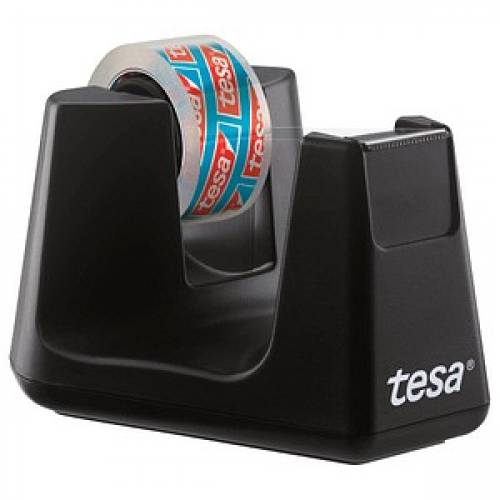 tesa Tischabroller Easy Cut® Smart schwarz