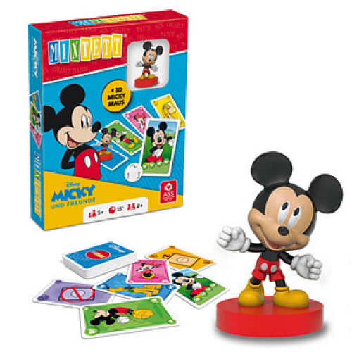 ASS ALTENBURGER Mixtett - Disney Mickey Mouse & Friends Kartenspiel