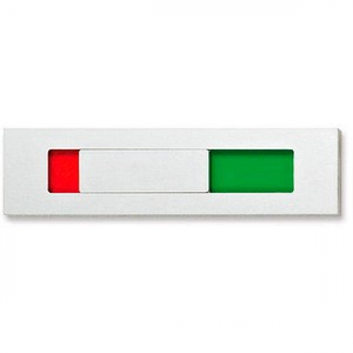 SignSystems® Türschild Metall silber 15,0 x 4,0 cm