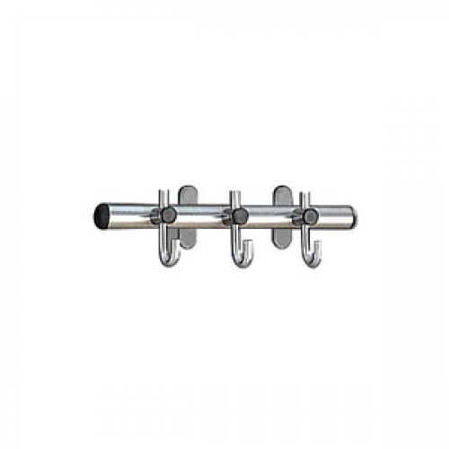 Kerkmann Wandgarderobe Arte 32687981 silber Metall 3 Haken 45,0 x 12,0 cm