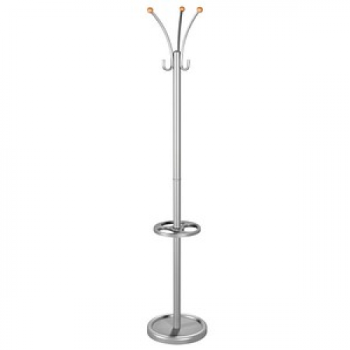 Kerkmann Kleiderständer Nina 30609514 silber Metall 6 Haken 31,0 x 170,0 cm