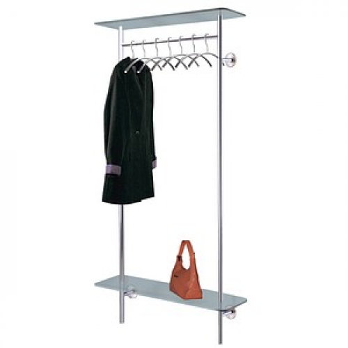 Kerkmann Wandgarderobe Plato 30609414 silber Metall 85,0 x 175,0 cm