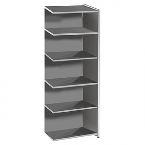 Kerkmann Aktenregal Lago anthrazit 78,0 x 38,0 x 185,0 cm