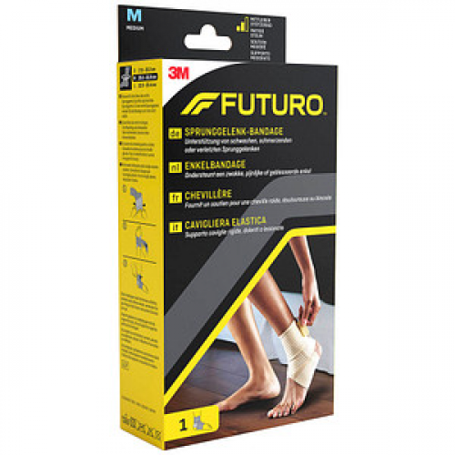 FUTURO™ Sprunggelenkbandage 47875DABI, Gr. M beige 20,3-22,9 cm, 1 St.