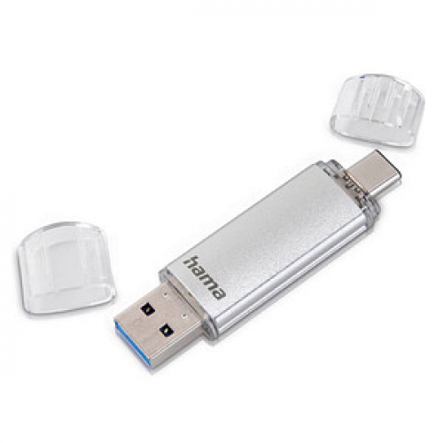 hama USB-Stick C-Laeta silber 16 GB