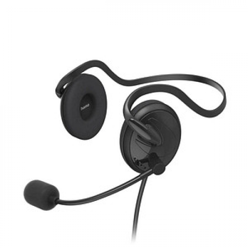 hama NHS-P100 V2 Headset schwarz