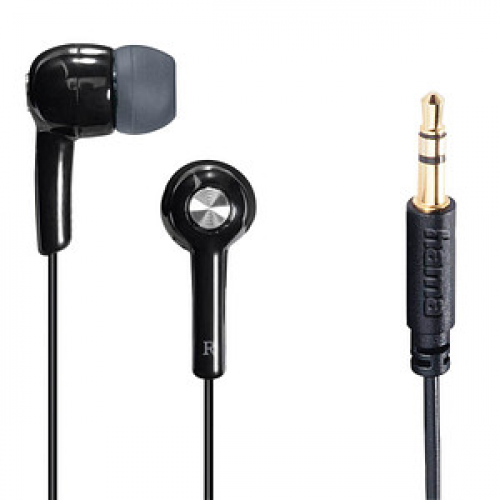 hama Gloss In-Ear-Kopfhörer schwarz