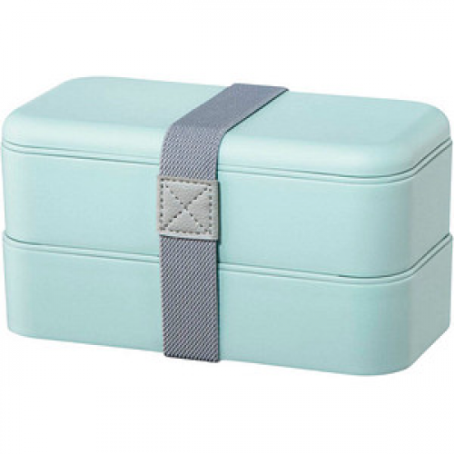 xavax® Lunchbox pastellblau, grau 500,0 ml, 2 St.