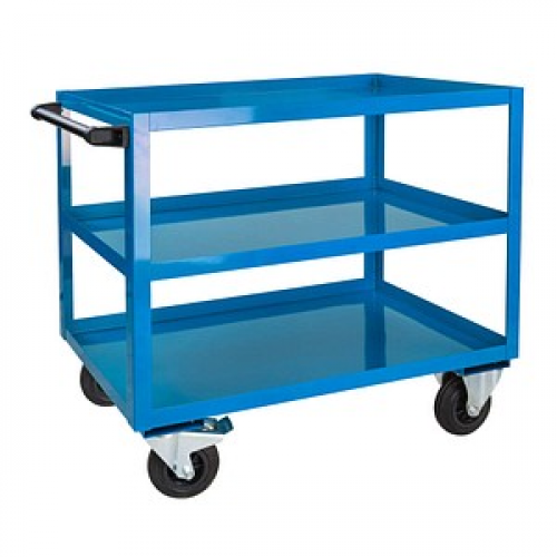 ADB Etagenwagen blau 100,0 x 50,0 x 91,5 cm