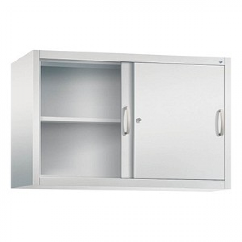 CP Aufsatz-Schiebetürenschrank C 2000 Acurado, 2045-00 S10084 lichtgrau 1 Fachboden 120,0 x 40,0 x 79,0 cm