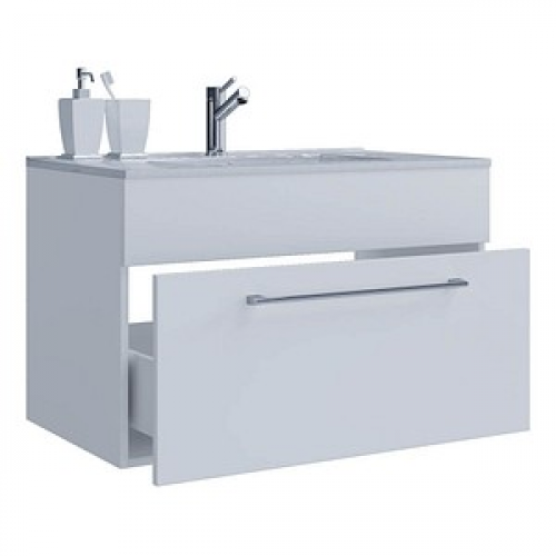 VCM my bath Badmöbel-Set Badinos 914838 weiß 60,0 x 46,0 x 50,0 cm