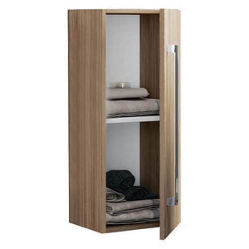 VCM my bath Bad-Hängeschrank VCB 3 914887 sonoma-eiche 33,0 x 22,0 x 75,0 cm