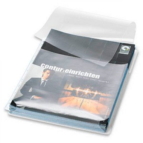 EICHNER Dokumentenhülle Dehnfaltentasche transparent A4, 10 St.