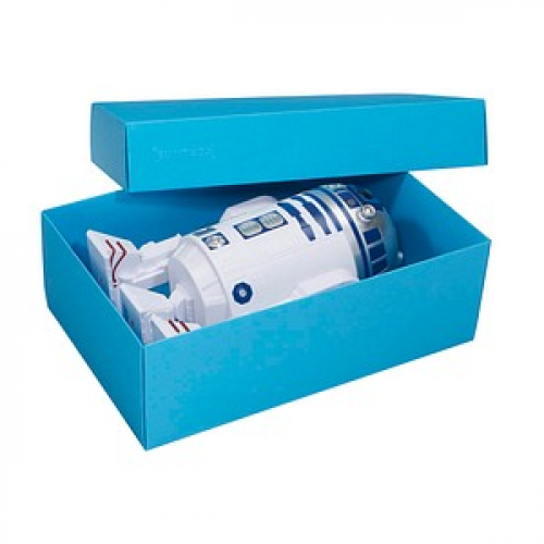 BUNTBOX XL Geschenkboxen 8,6 l blau 34,0 x 22,0 x 11,5 cm