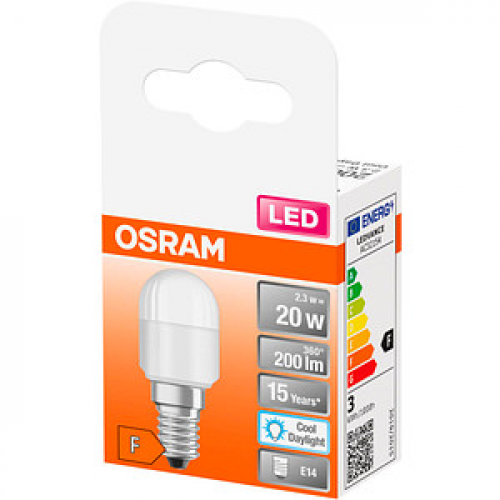 OSRAM Kühlschranklampe Special T26 E14 2,3 W matt