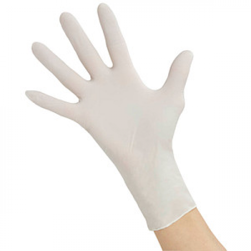 NITRAS® unisex Einmalhandschuhe WHITE WAVE weiß Größe L 100 St.