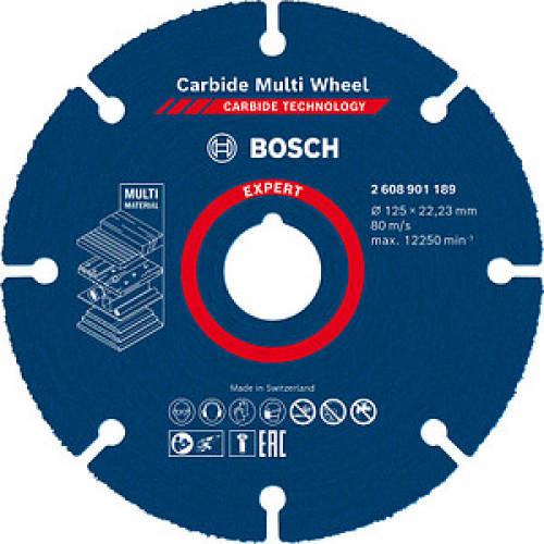 AKTION: BOSCH Trennscheibe EXPERT Carbide Multi Wheel mit Prämie nach Registrierung