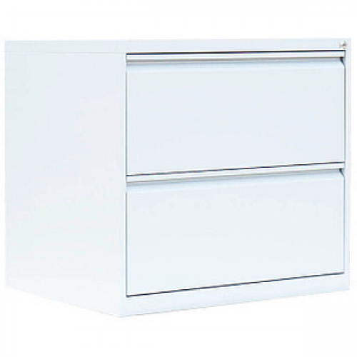 LÜLLMANN Hängeregistraturschrank signalweiß 2 Schubladen 76,0 x 62,0 x 70,5 cm