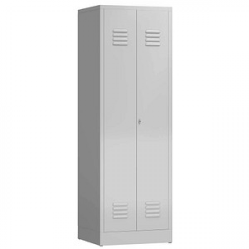 ClassiX Spind lichtgrau X-510710, 1 Schließfach 59,0 x 50,0 x 180,0 cm