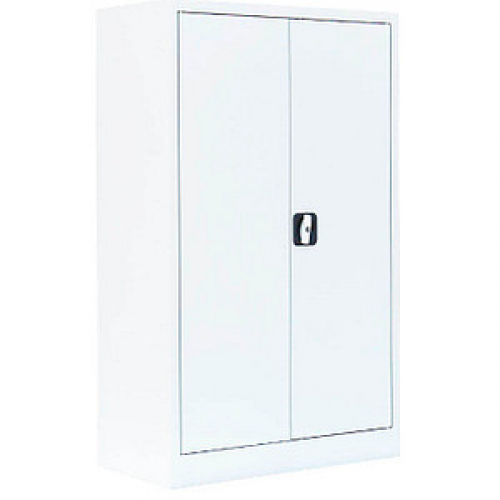 LÜLLMANN Stahlschrank 530297 signalweiß 80,0 x 38,3 x 120,0 cm, aufgebaut