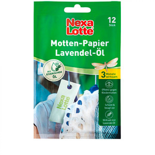 Nexa Lotte® Mottenschutz Mottenpapier Lavendel-Öl kann variieren