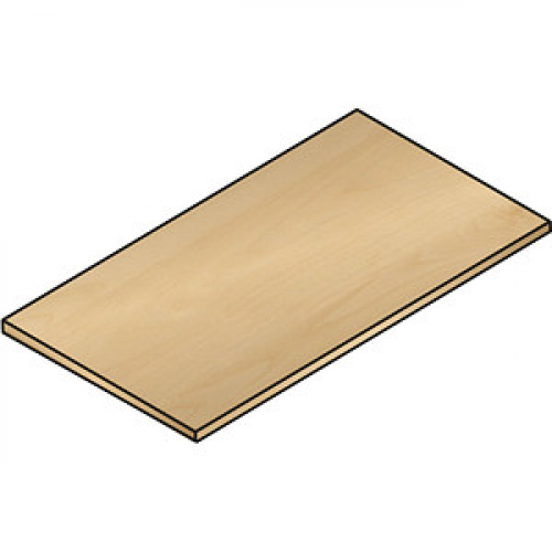 CP Abdeckplatte königsahorn 80,0 x 42,0 x 2,5 cm