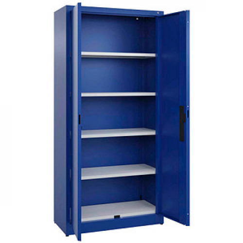 CP Stahlschrank C 2000 Acurado 092600-000 S10000 enzianblau 93,0 x 40,0 x 195,0 cm, aufgebaut