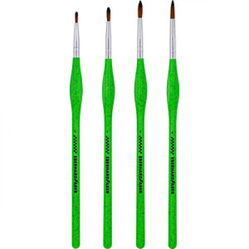 EBERHARD FABER Green Winner Pinsel-Set, 4-teilig