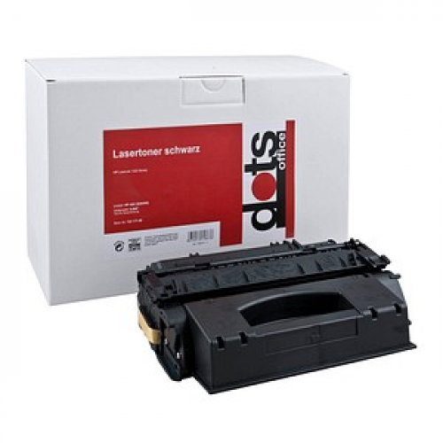 dots  schwarz Toner kompatibel zu HP 49X; Canon  708H(Q5949X;  0917B002)