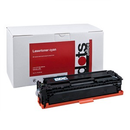 dots  cyan Toner kompatibel zu HP 125A (CB541A)