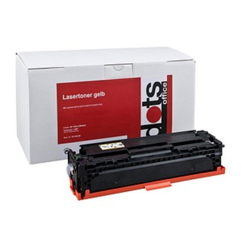 dots  gelb Toner kompatibel zu HP 125A (CB542A)