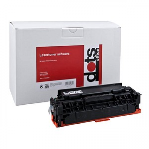 dots  schwarz Toner kompatibel zu HP 304A (CC530A)