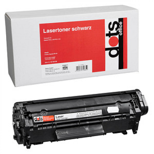 dots  schwarz Toner kompatibel zu Canon FX-10