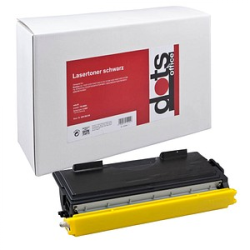 dots  schwarz Toner kompatibel zu brother TN-6600