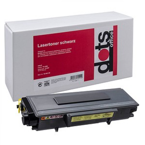 dots  schwarz Toner kompatibel zu brother TN-3280BK