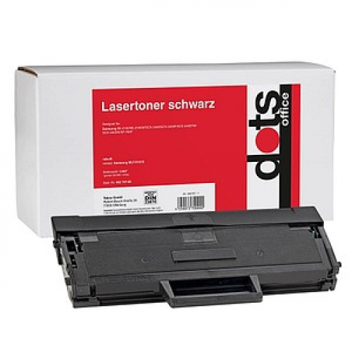 dots  schwarz Toner kompatibel zu SAMSUNG MLT-D101s (SU696A)