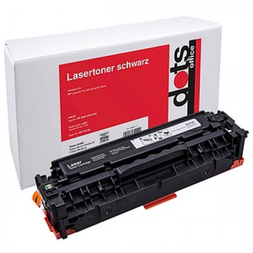 dots  schwarz Toner kompatibel zu HP 305X (CE410X)