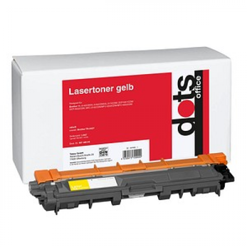 dots  gelb Toner kompatibel zu brother TN-242Y