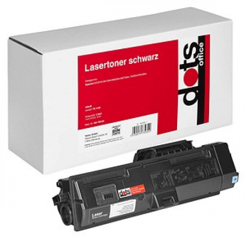 dots  schwarz Toner kompatibel zu KYOCERA TK-1150