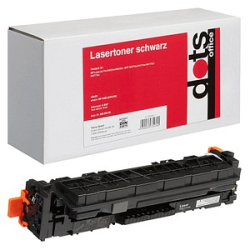 dots  schwarz Toner kompatibel zu HP 410X (CF410X)